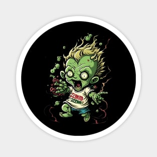 Baby Zombie Yellow Magnet